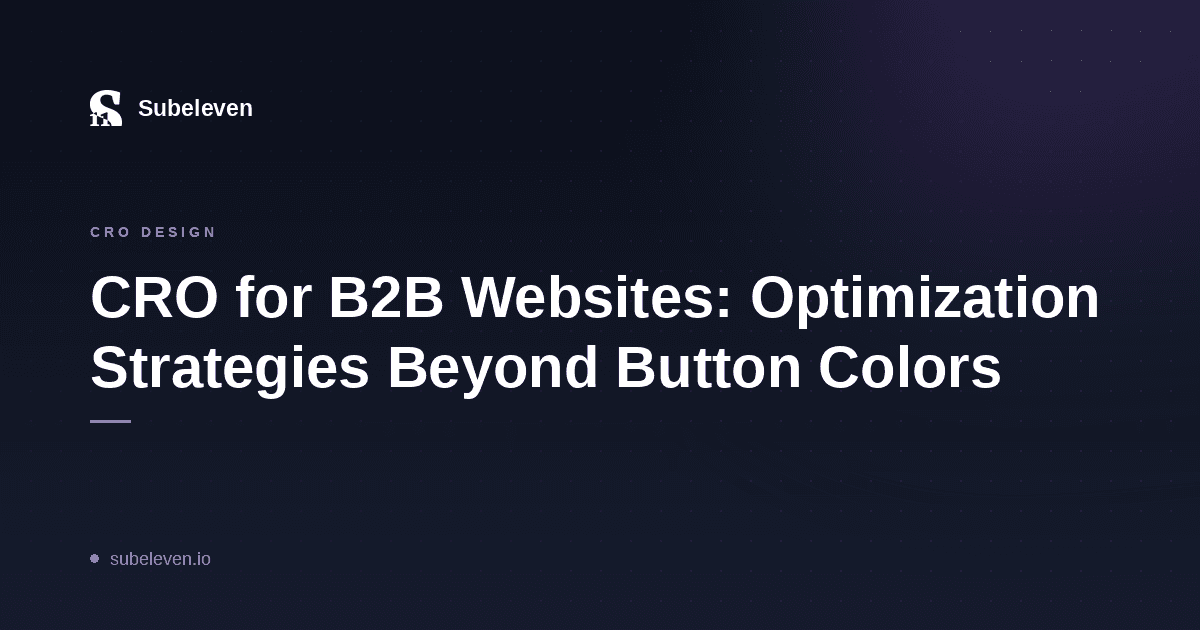 A B2B team reviewing conversion optimization strategy across messaging, social proof, forms, and page speed